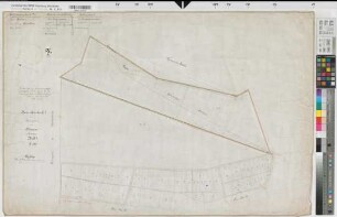 Stenern (Bocholt), Teilung des Stenernschen Venns, Bl. 1 Brouillonkarte Flur Y