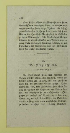 18. Der Prager Friede. (30. Mai, 1635.)