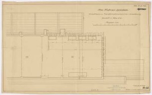 Schalthaus- und Transformatorenkammer-Erweiterung, Grundriss