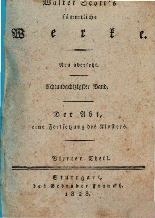 Der Abt : eine Fortsetzung des Klosters, 4