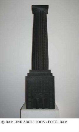 Chicago Tribune Tower - Modell des Gesamtgebäudes
