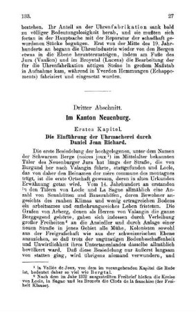 Dritter Abschnit. Im Kanton Neuenburg