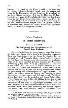 Dritter Abschnit. Im Kanton Neuenburg