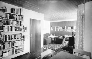 Freiburg; St. Georgen: Wohnzimmer Grahtwohl
