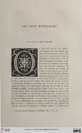 2. Pér. 12.1875: Les arts musulmans, [3] : de l'emploi des figures