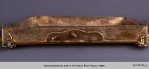 Mandylion : Schmuckrahmen des Mandylion : Obere Rahmenkante mit Inschrift
