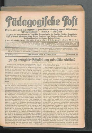 Ist die kollegiale Schulleitung endgültig erledigt?