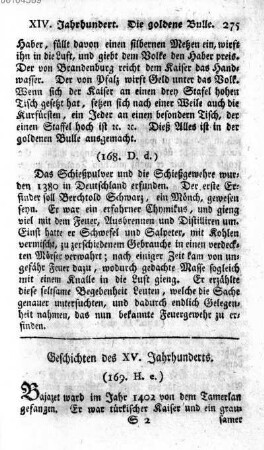 Geschichten des XV. Jahrhunderts