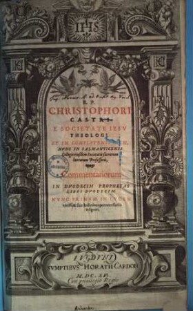Commentariorum in duodecim prophetas libri duodecim