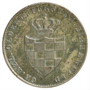 Münze, Silbergroschen, 1848 n. Chr.
