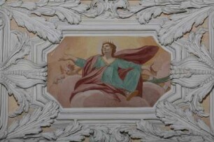 Drei Fresken zur Legende der heiligen Katharina von Alexandrien — Heilige Katharina