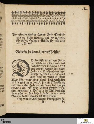 Christliche Leichpredigt