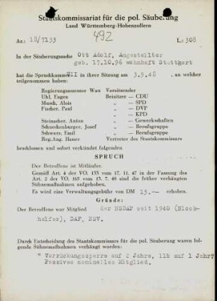 Ott, Adolf
