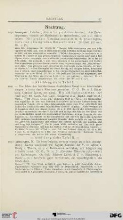 Nachtrag (Nr. 1030-1098)