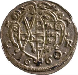 Münze, Dreier (NZ), 1660