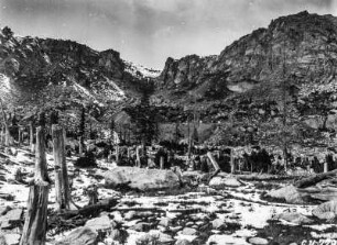 Der Hagerman Pass : Blick entlang des Hagerman Passes, einem Bergpass in den Rocky Mountains.