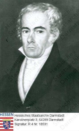 Schubert, Wilhelm / Porträt, Brustbild