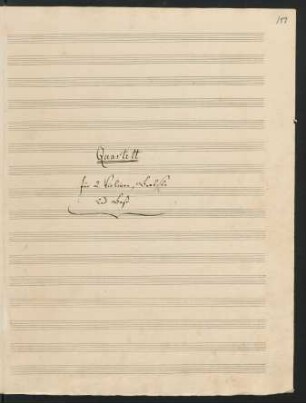 Quartette; vl (2), vla, vlc; e-Moll; MWV R 26; op.44,2