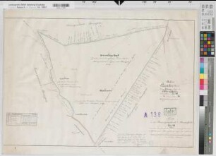 Affeln (Neuenrade), Teilung der Altenaffelner Waldungen, Bl.4 Brouillonkarte