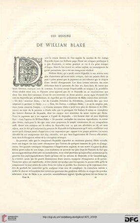 1: Les dessins de William Blake, [1]