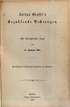 Erzählende Dichtungen, 4