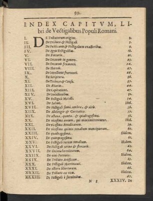 Index Capitum, Libri de Vectigalibus Populi Romani.