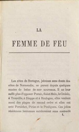 La femme de feu : par Adolphe Belot