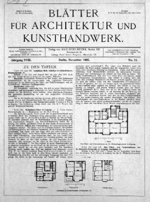 No. 11, November 1905