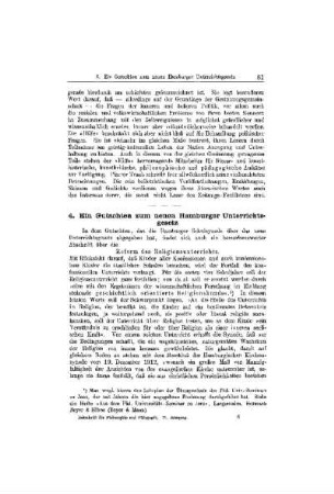 Ein Gutachten zum neuen Hamburger Unterrichtsgesitz