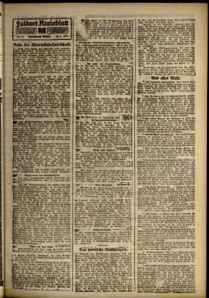 Zweite Ausgabe vom Mittwoch, den 15. Januar 1919.