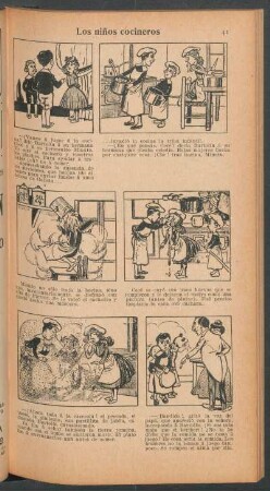 Los niños cocineros - [Cómic]