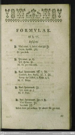Formulae