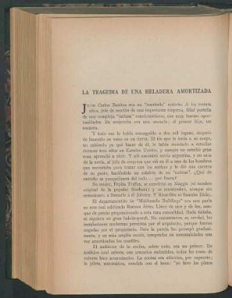 La tragedia de una heladera amortizada