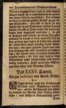 622-652, Das XXXV. Capitel.