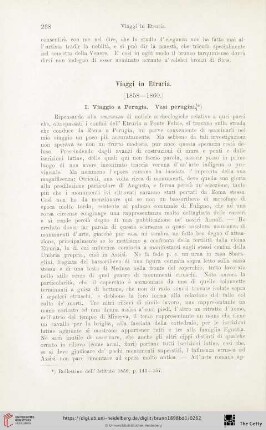 Viaggi in Etruria