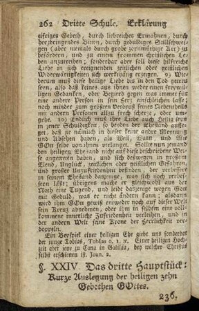 §. XXIV. - §. XXXIV. Erklärung des dritten Hauptstückes.