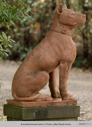 Zwei Sitzende Hunde