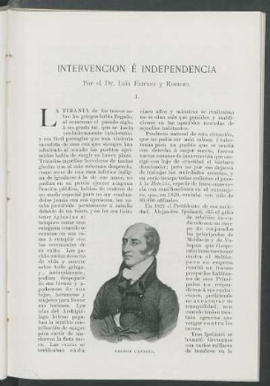 Intervención é independencia.