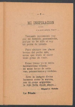 Mi inspiración