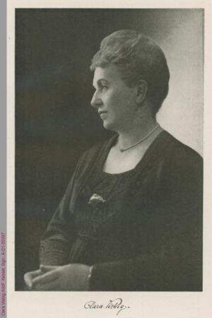 Porträt von Clara Viebig