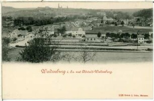 Waldenburg mit Altstadt