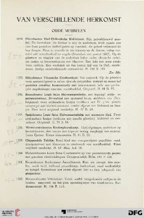 Van verschillende herkomst (Nr. 1054-1301)