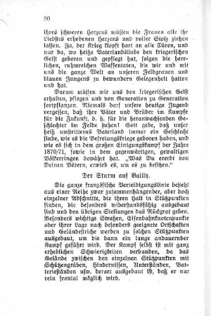 Der Sturm auf Bailly.