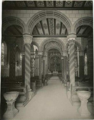 Interieur der Pfarrkirche St. Marien