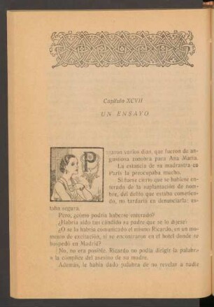 Capítulo XCVII - Un ensayo