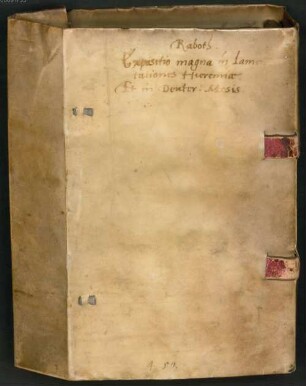 Midrash Ḳinot. Eleh ha-devarim rabah. Midrasch Threni. Midrasch Num - BSB Cod.hebr. 229