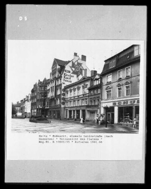 Roßmarkt & Ehemals Leninstraße