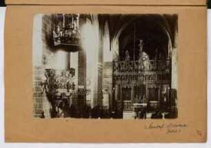 Petrikirche, Stendal: Innenansicht (aus: Skizzen- und Fotoalbum 29)