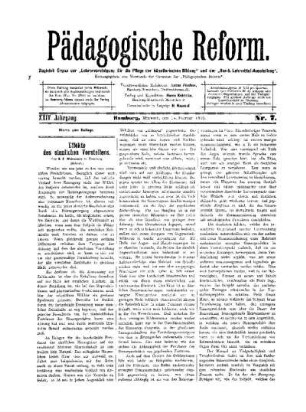 Effekte des sinnlichen Vorstellens : (Schluß)