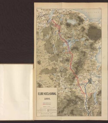 ELBE-KIEL-KANAL 1896.